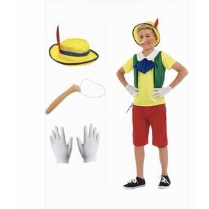 fun shack Fairytale Puppet Costume Kids, Book Characters Small